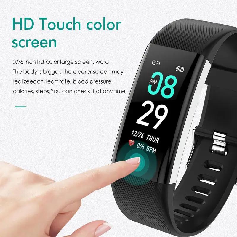 

F07max Fitness smart watch bracelet reloj inteligente hombre wrist band sleep Heart Rate monitor tracker Alarm Clock