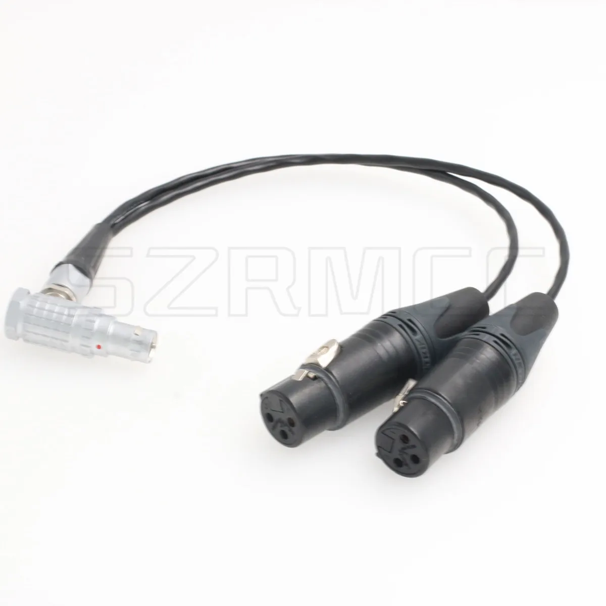 Mic Аудио коммутационная Вход кабель под прямым углом 10 контактный разъем для Dual XLR