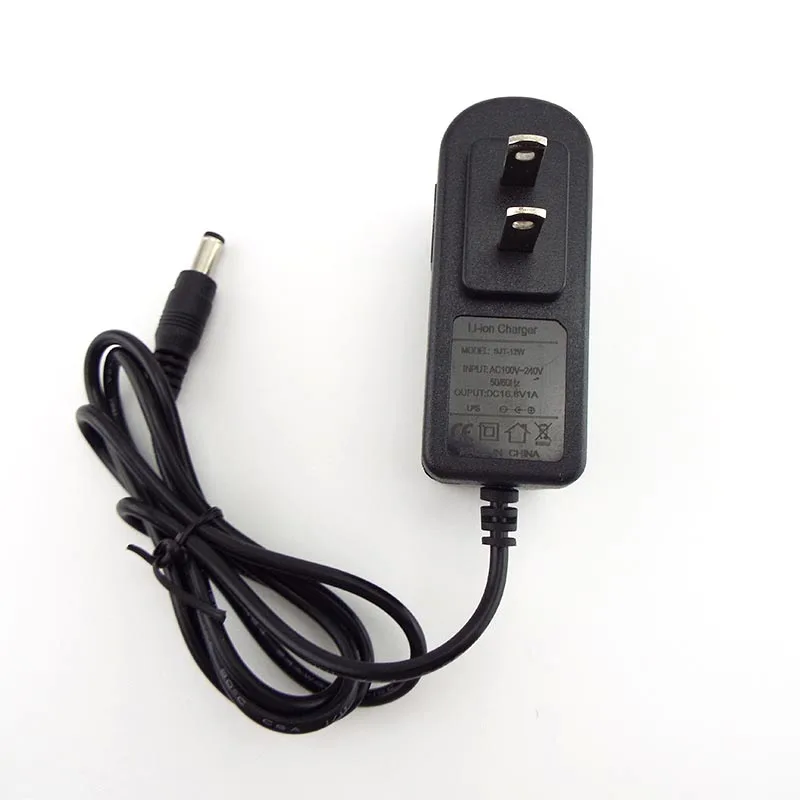 AC 100-240V DC 16.8V 1A 1000MA Charger Power Supply Adapter for 18650 Lithium Battery Plug 5.5*2.5mm | Обустройство дома