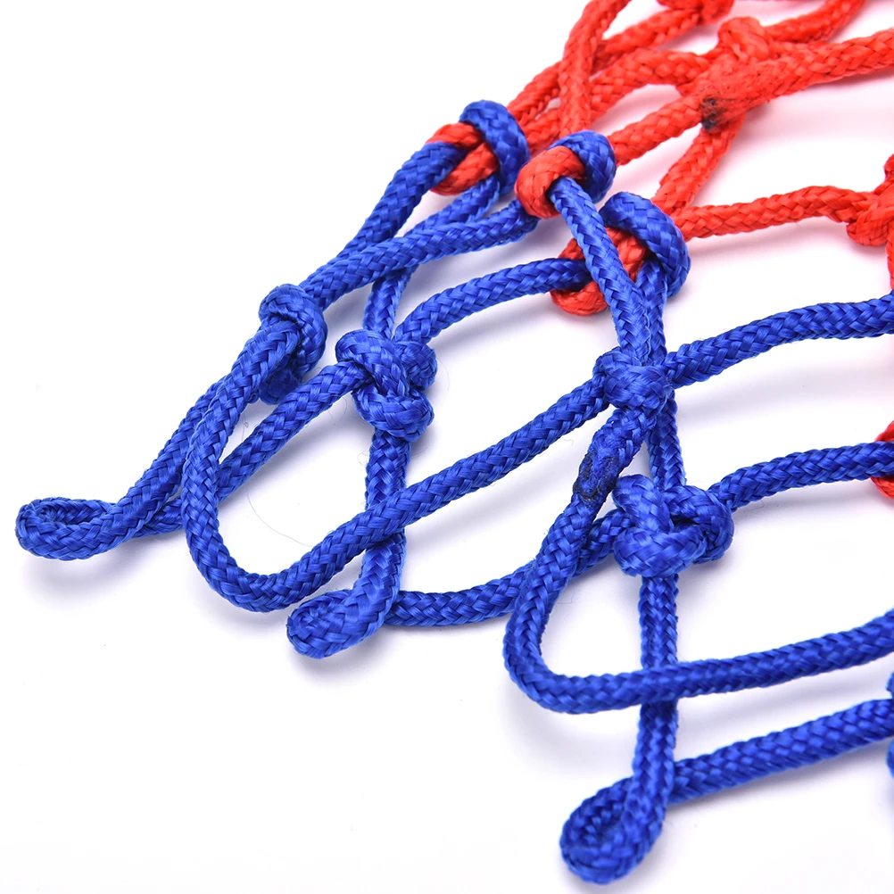 Новая прочная стандартная нейлоновая сетка для спортивного баскетбольного