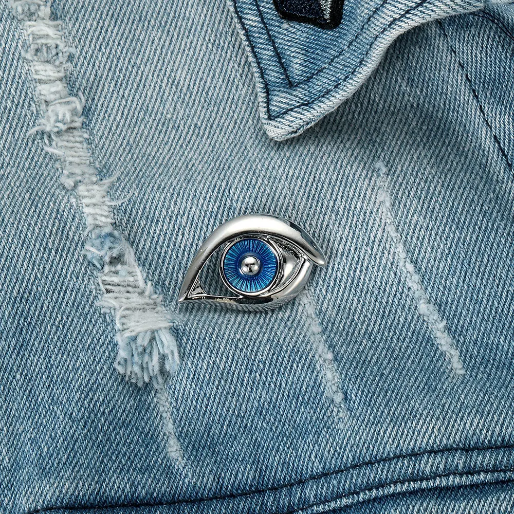 Брошь на лацкан DCARZZ с эмалью металлическая брошь золотым и серебряным покрытием