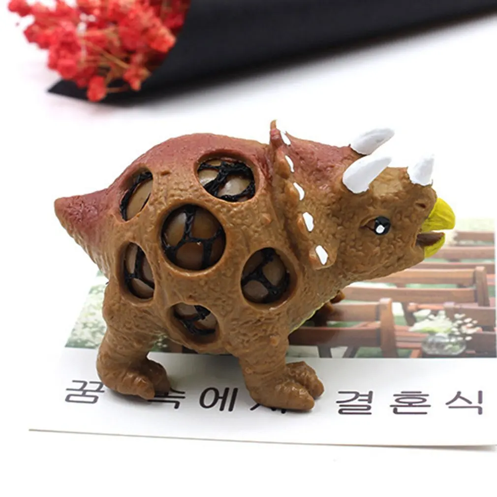 Динозавр модель виноградные шары для снятия стресса рельефный ручной шар