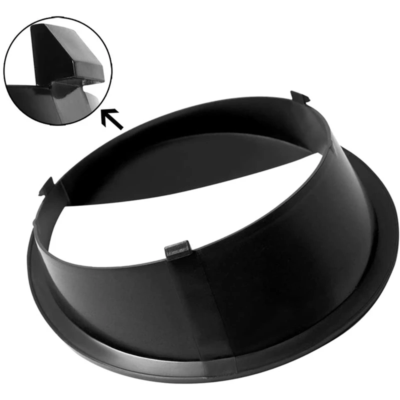 

4 Pcs Car Clip on Headlight Cover, Bird Headlight Ring Plastic & ABS