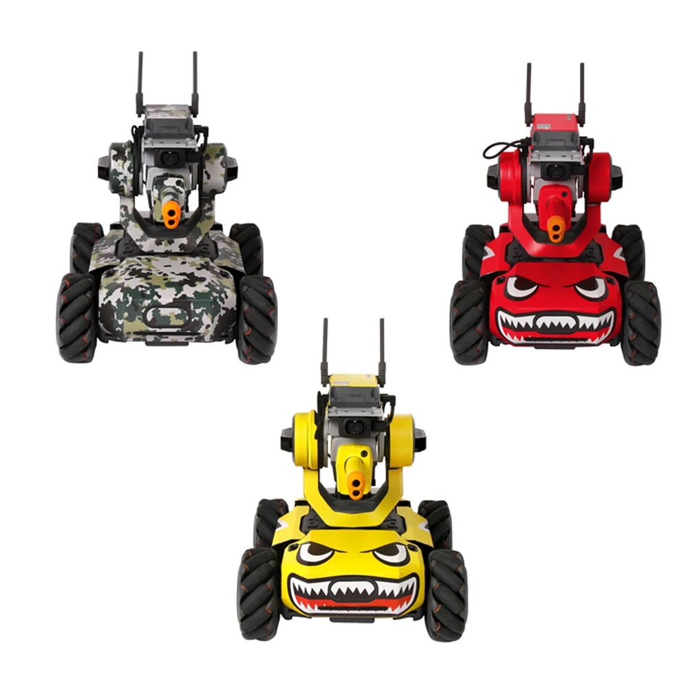 1PC PVC Sticker for DJI Robo Master S1 Shell Protection Car Red Yellow Shark Camouflage For Robomaster Accessories |