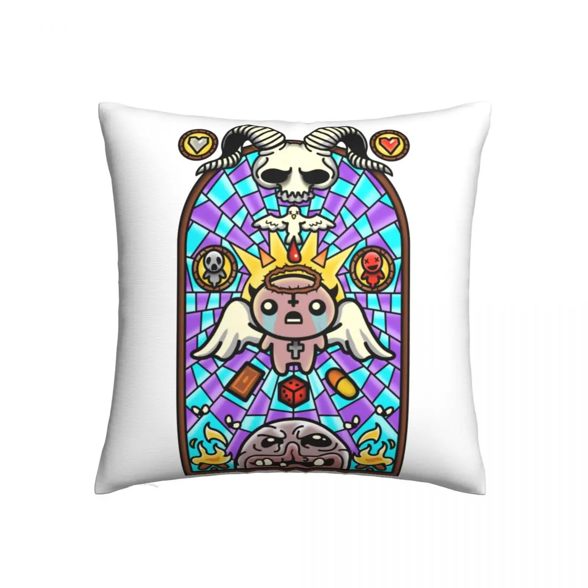 

The Binding Of Isaac Pillow Case The Binding Car Zipper Pillowcase Summer Universal Polyester Cover