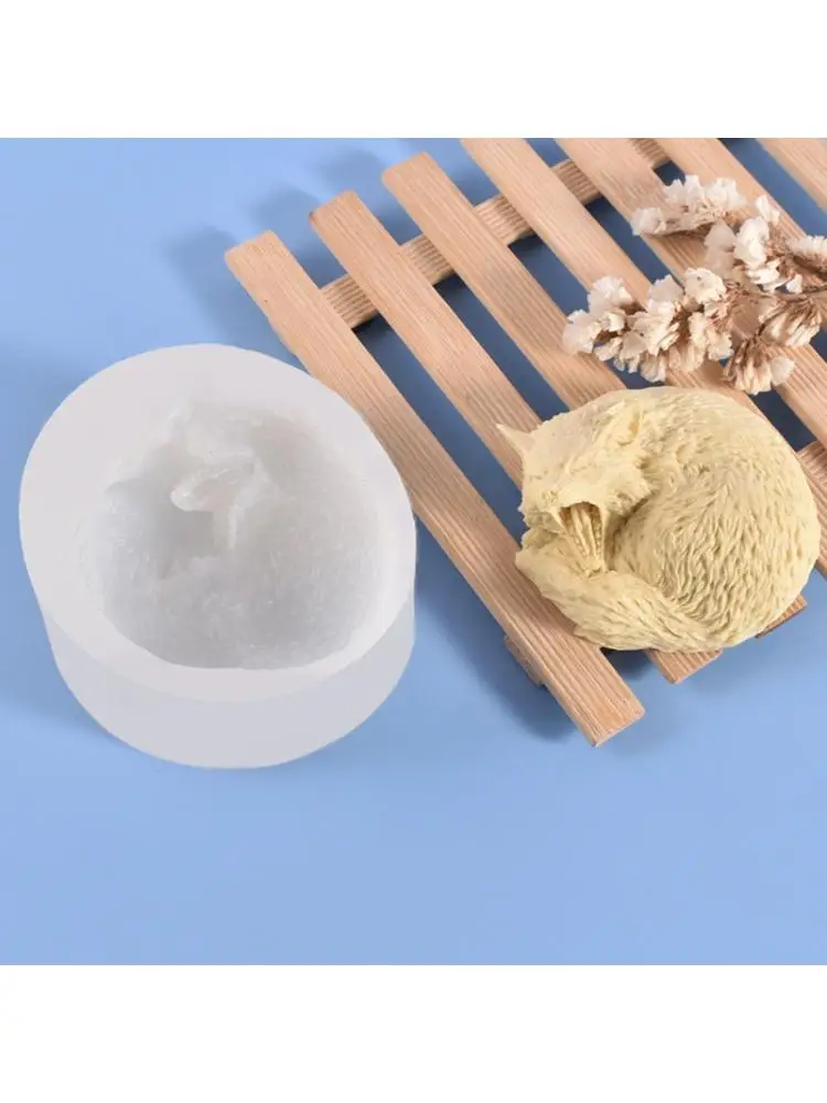 

DIY Crafts Crystal Epoxy Resin Mold Open Mouth Growl Wolf Head Silicone Mould