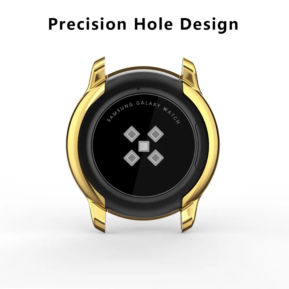 Защитный чехол для samsung galaxy watch active, мягкий силиконовый чехол, ультра-тонкая защитная рамка для galaxy Active, защита