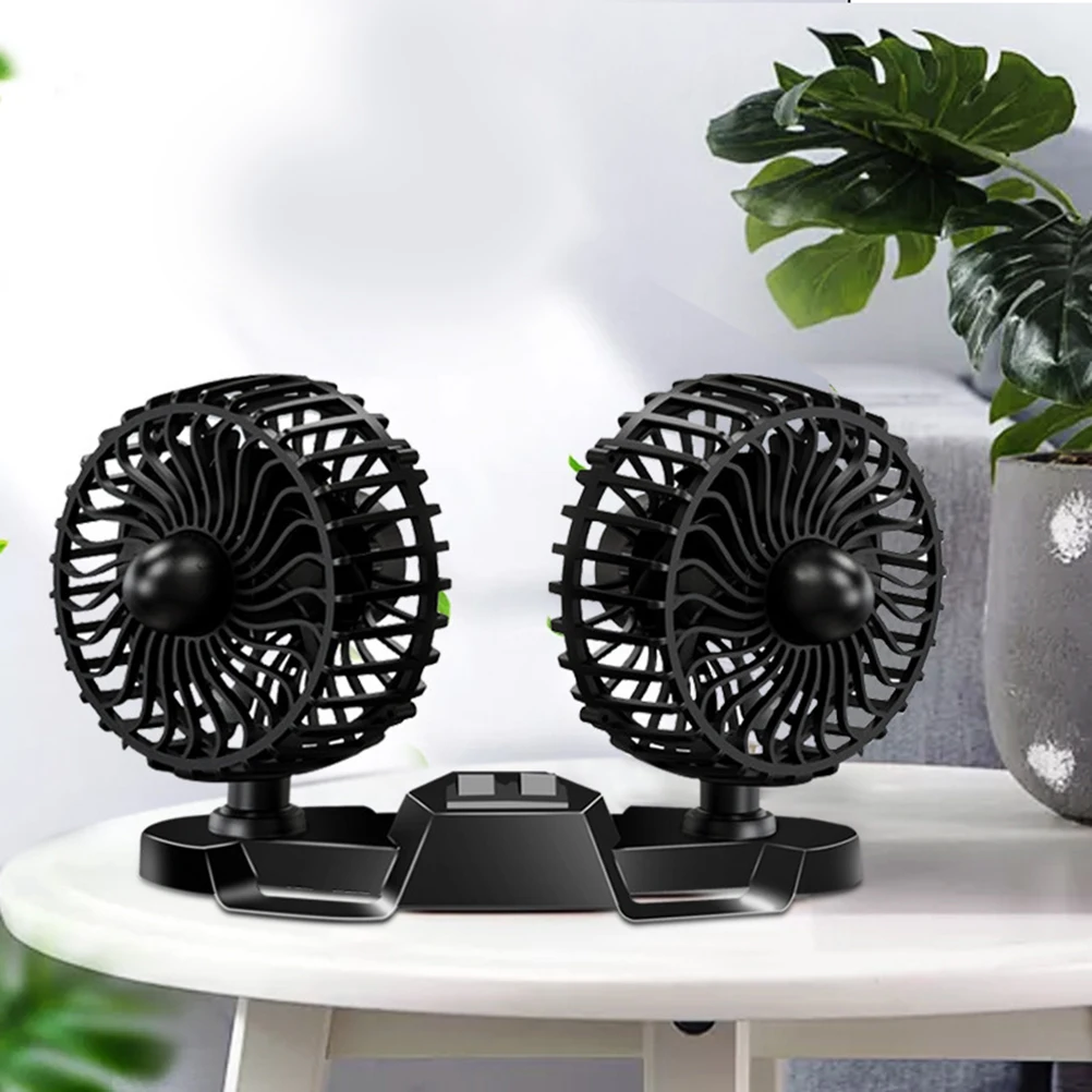 1 шт. вентилятор для приборной панели с регулируемым вращением и зарядкой от USB