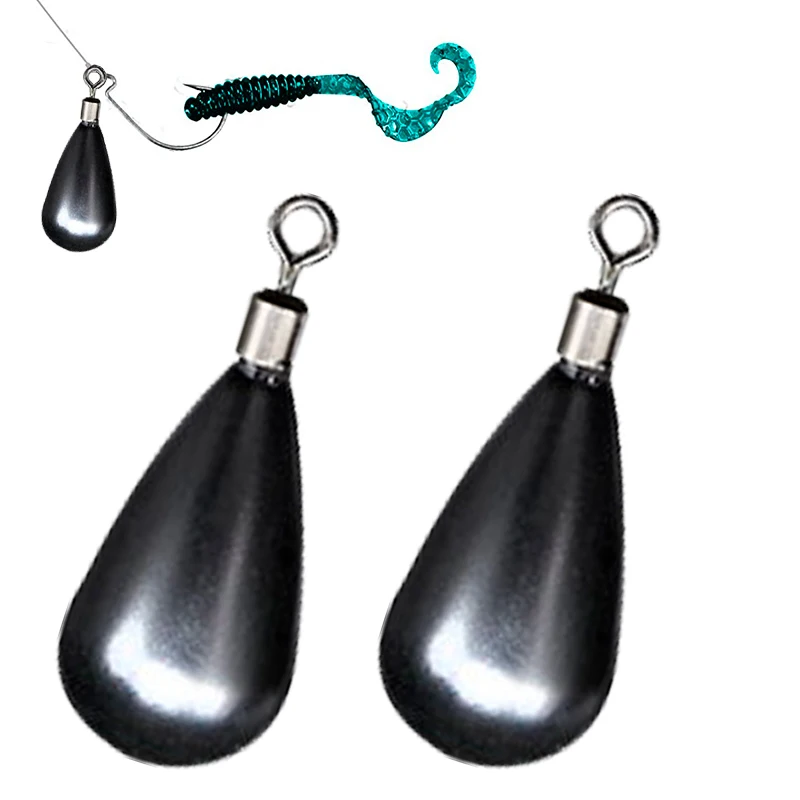 2 шт./лот рыболовные вольфрамовые грузила аксессуары для ловли окуня 1 8 г 3 5 7 10 14 |
