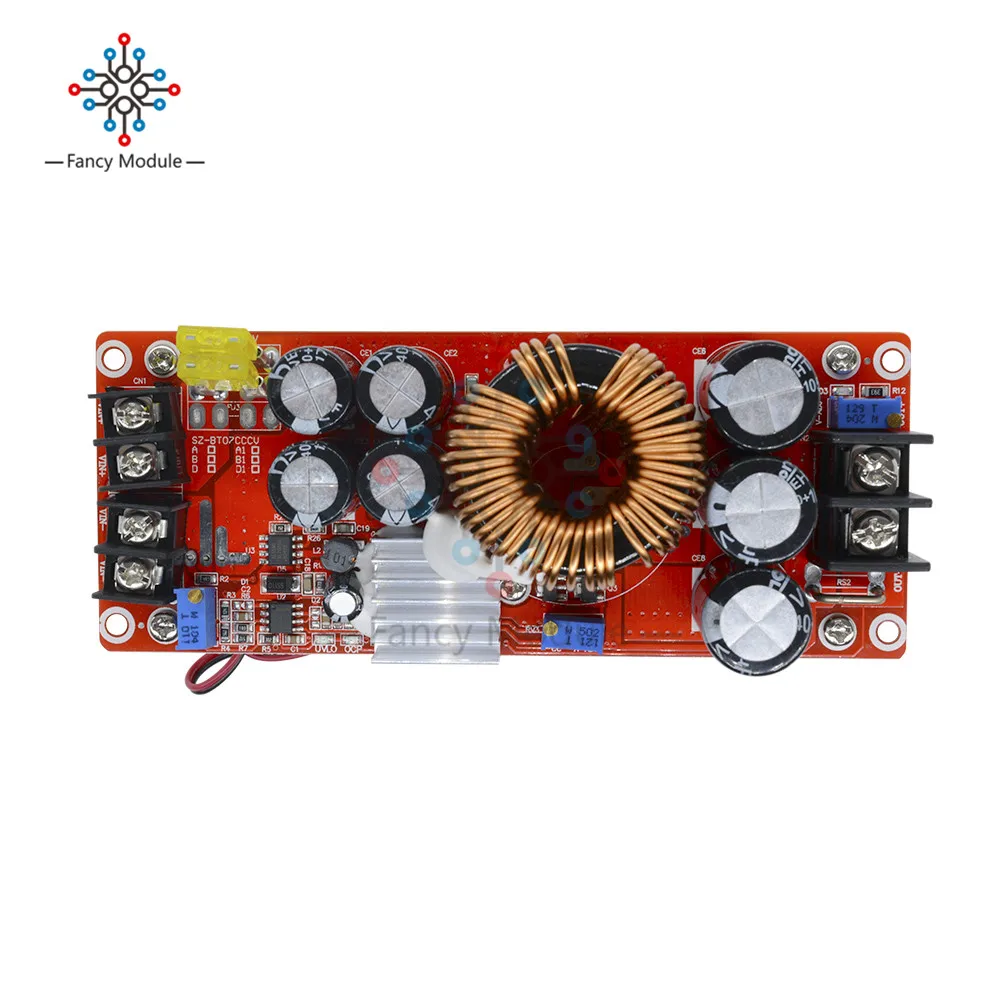 1500W 30A DC 10 60V постоянного тока до 12 90V повышающий преобразователь шаг вверх Питание