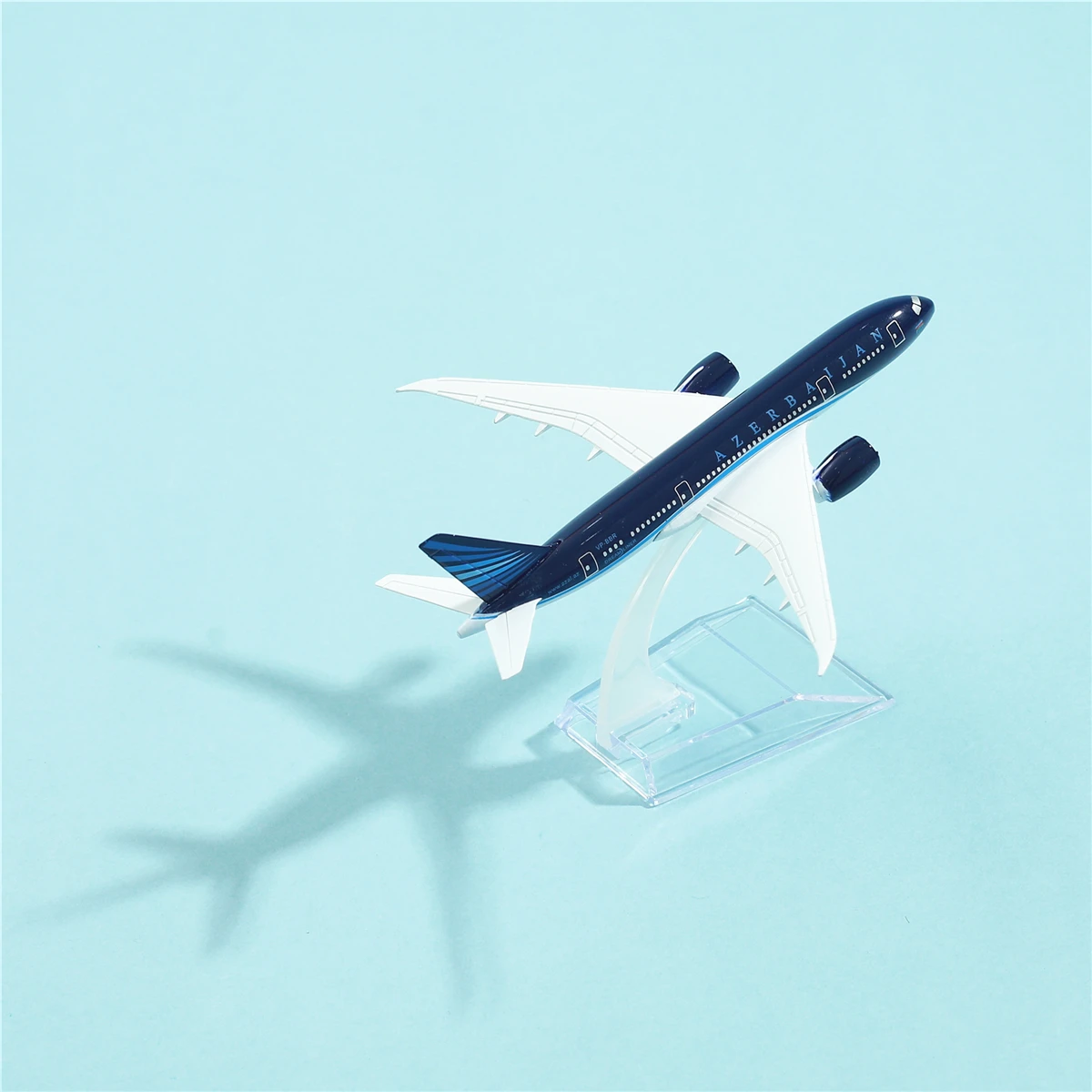 

AZERBAIJIN B787 Aircraft Model 6" Metal Airplane Diecast Mini Moto Collection Eduactional Toys for Children