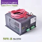 Startnow 50W-B CO2 лазерный блок питания 45 Вт 220 В 110 В для фотооборудования 55 Вт