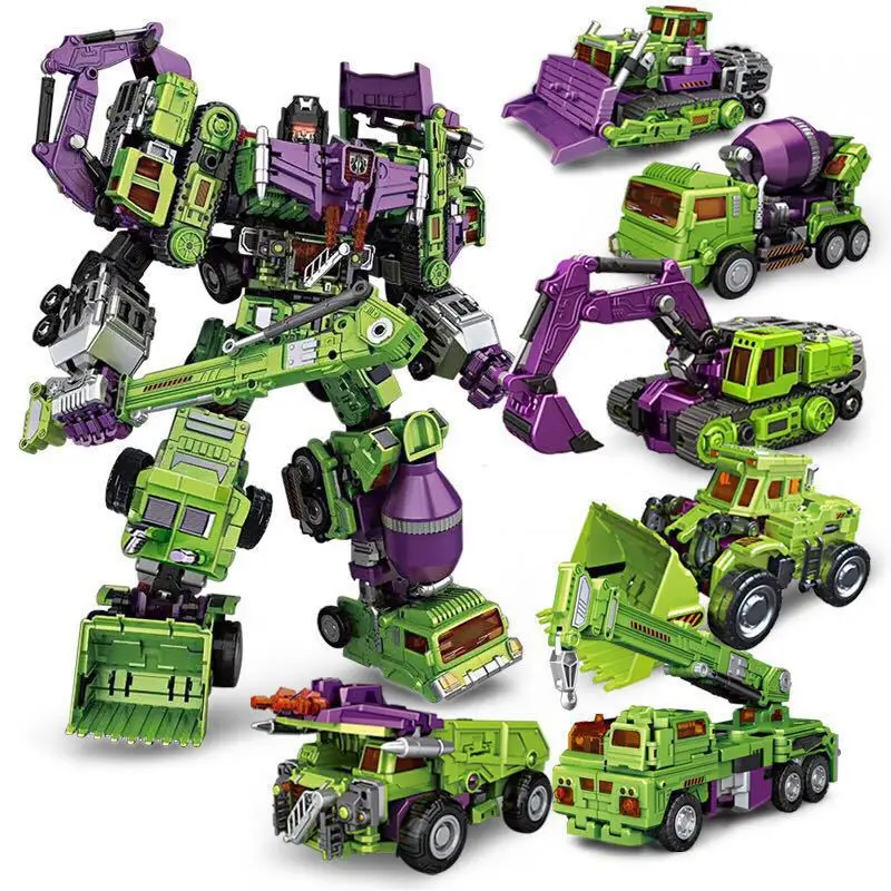 

6 IN 1 Engineering Vehicle Transformable