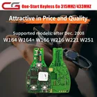 Оригинальный CGDI CG MB FBS3 Smart KeylessGo 315 МГц 433 МГц для Mercedes для W164 W166 W216 W221 W251 для MB FBS3 однокнопочный запуск