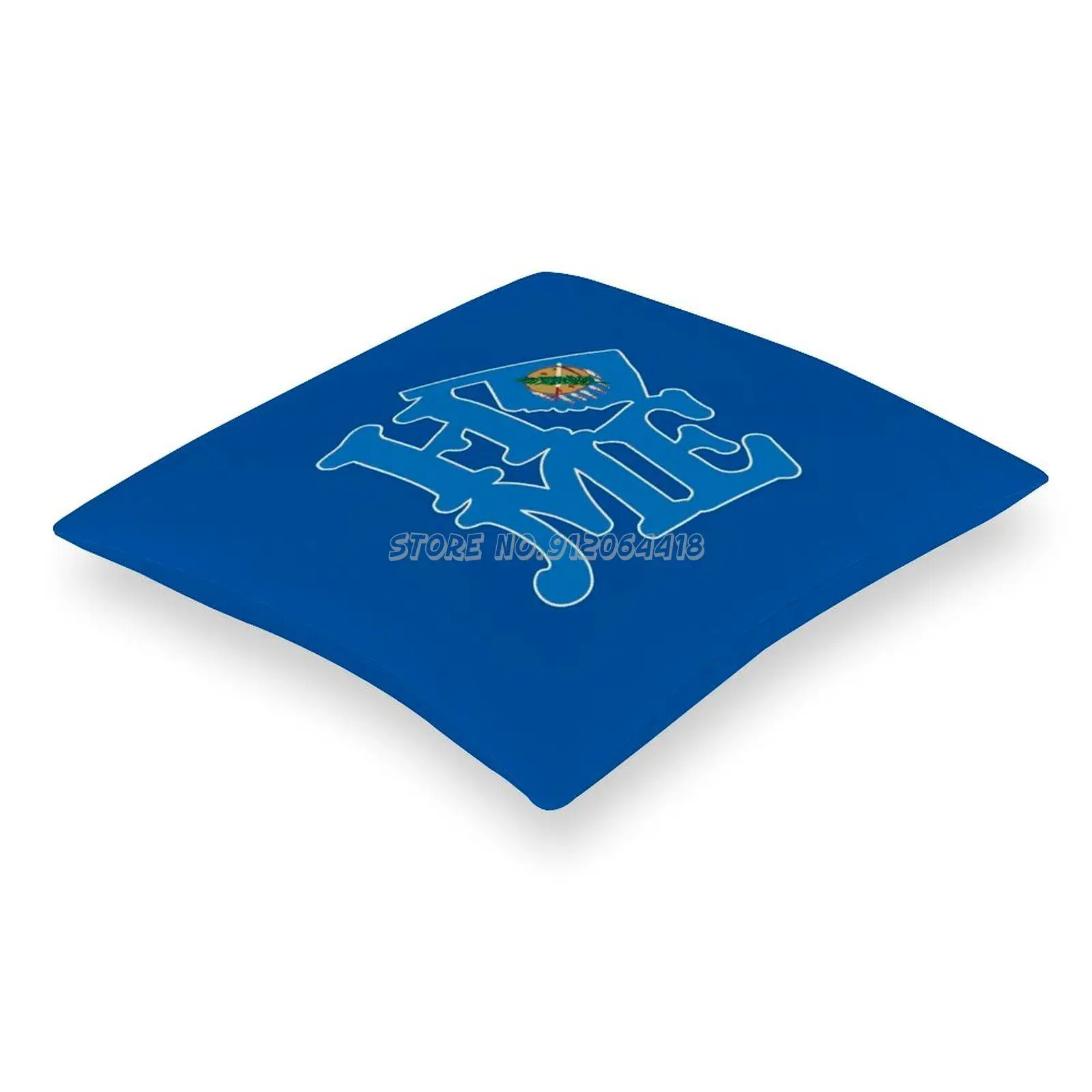 Домашняя Наволочка на подушку квадратную молнии чехол с изображением дома флага