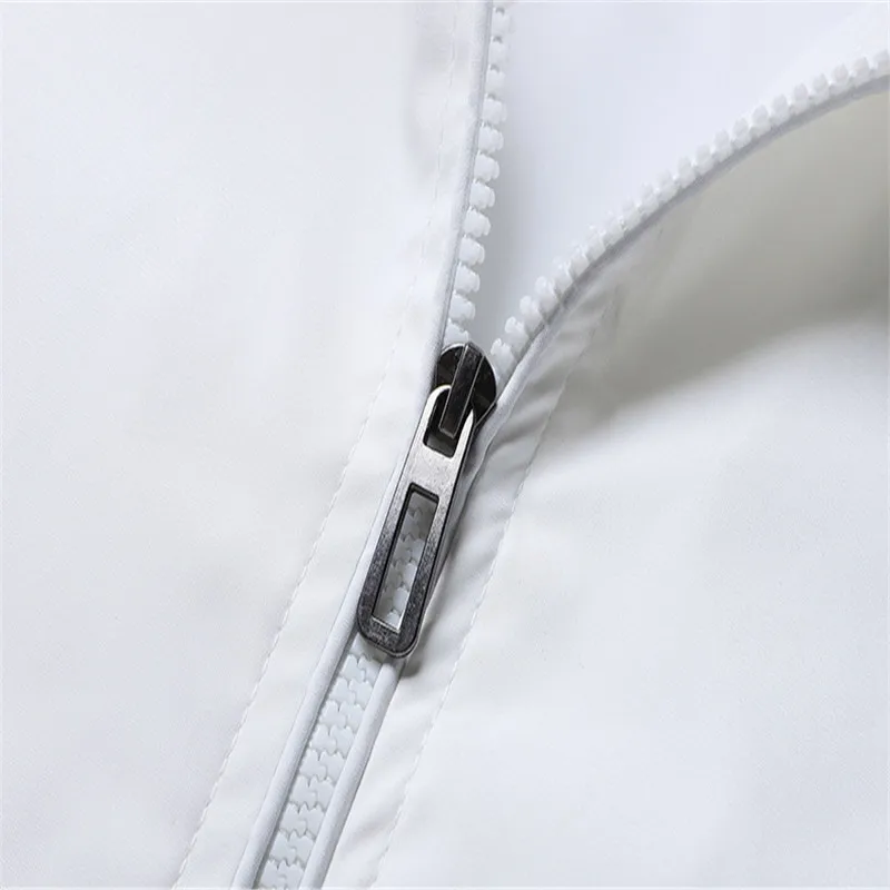 

Casual Spring 2021 Jacket Men's top Jackets Coats Men Outerwear Casual Brand Zipper Thin Coat Stand-Collar