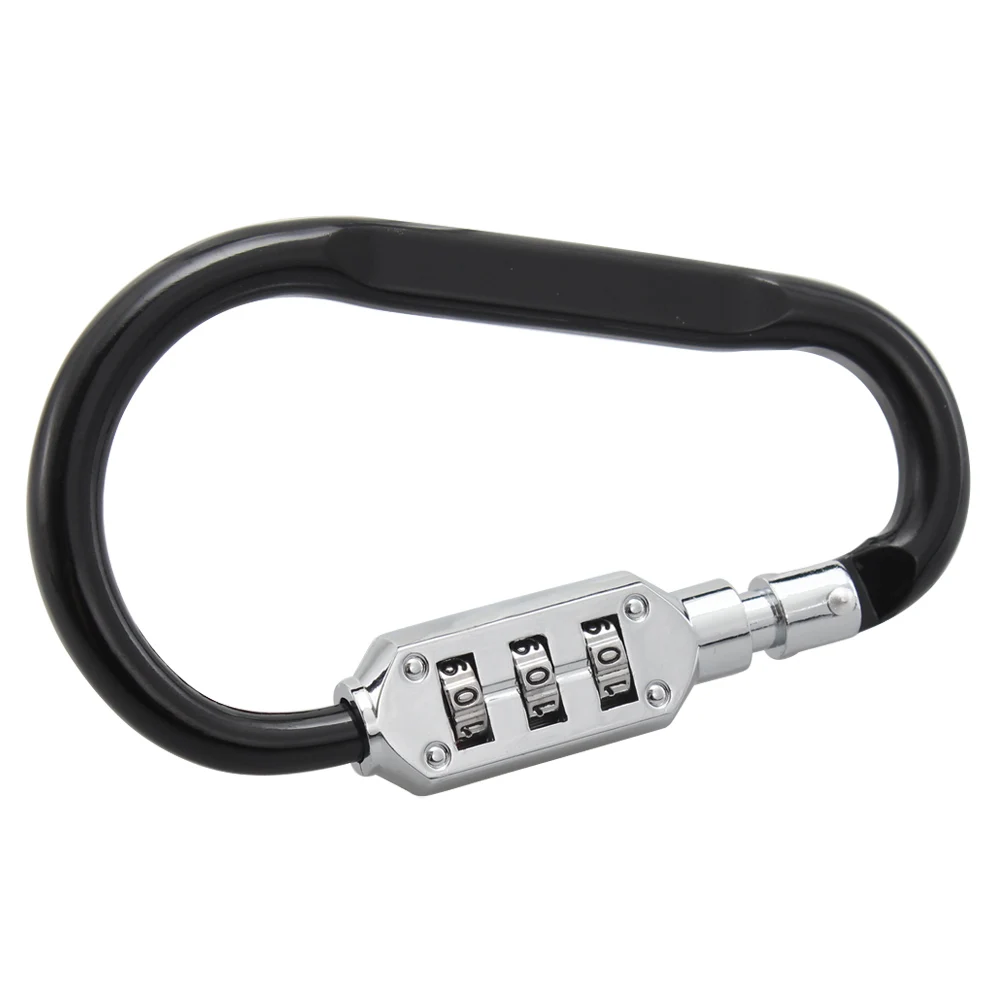 Замок для шлема безопасности 3 цифры комбинированный штифт замок Т бар Honda Kawasaki