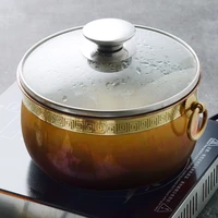 18cm single pure purple copper electromagnetic oven small hot pot mutton slices cooked soup pot malatang old beijing donglaishun