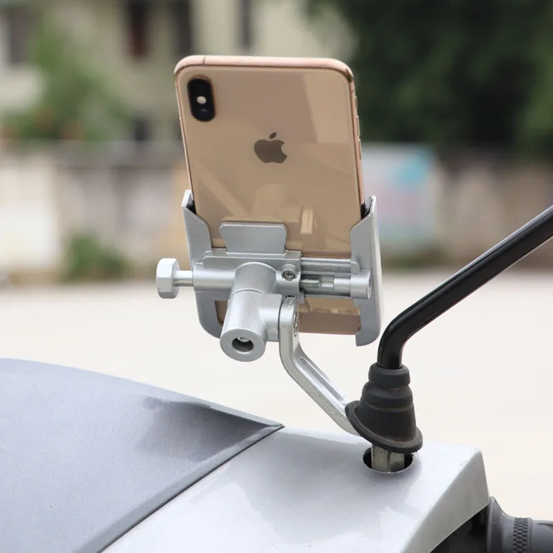 For YAMAHA NMAX N-MAX 155 NMAX125 2015-2020 Motorcycle Handlebar Rearview Mirror Mobile Phone Holder GPS stand bracket | Автомобили и