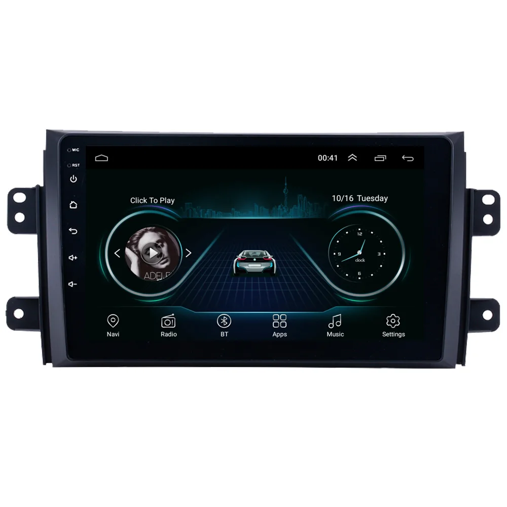 Автомобильный GPS-навигатор RoverOne для Suzuki SX4 2006 - 2012 сенсорный экран Android 10 Радио