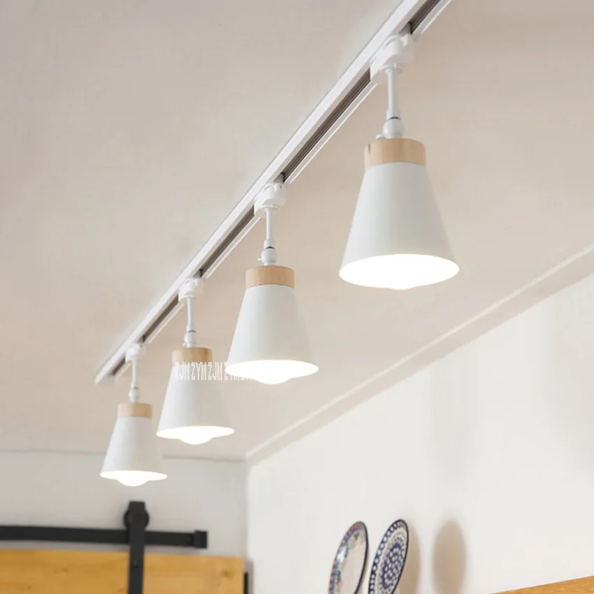 

JX0229 Led Track Light Modern Simple Track Spotlight Clothing Store Tracking Light Living Room Background Wall Led Track Lamp