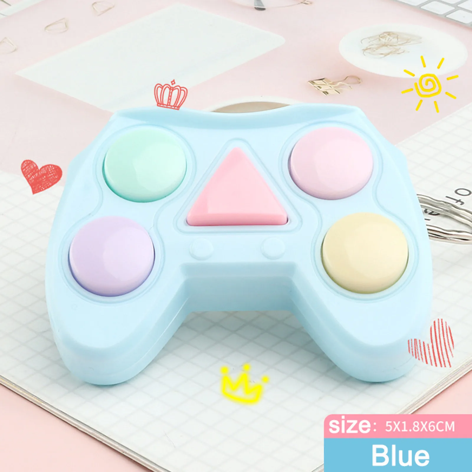 

Kawaii Fidget Toys Mini Handle Game Keychain Led Electronic Memory Game For Kids Adults Handle Brinquedos