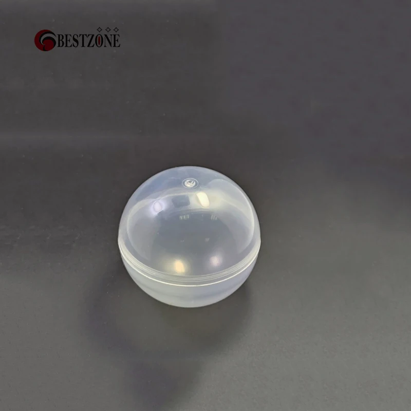 100Pcs 40MM Plastic Surprise Balls Kids Toy Capsules Transparent Eggshell Can Open and Close Free Shiping For Vending Machine - купить по