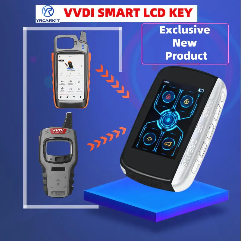 

YRCARKIT Xhorse VVDI Smart Remote LCD key Recording Game HD Screen high quality Generate style Global Recruiting Agents
