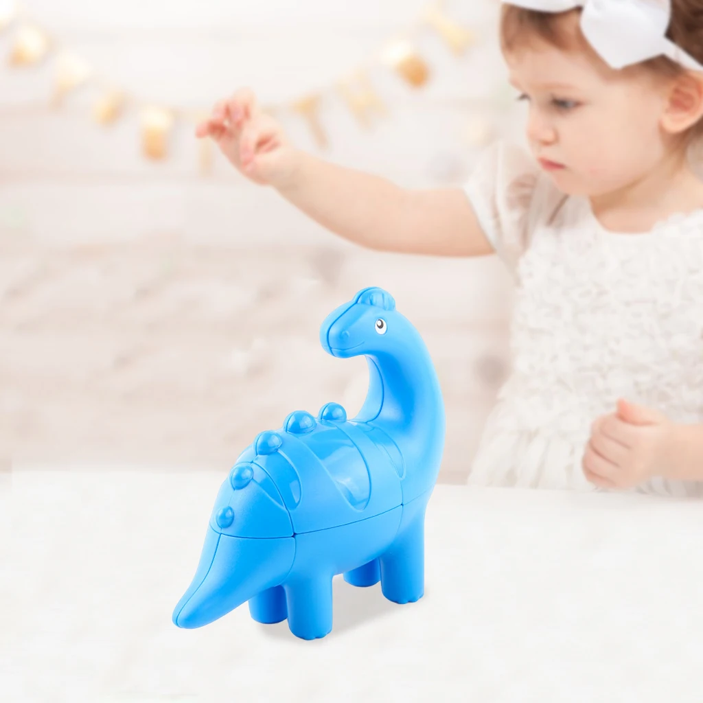 Kids Dinosaur Puzzle Toy Educational Learning Montessori Enlighten Blocks Game Preschool for Toddlers Children Gifts |
