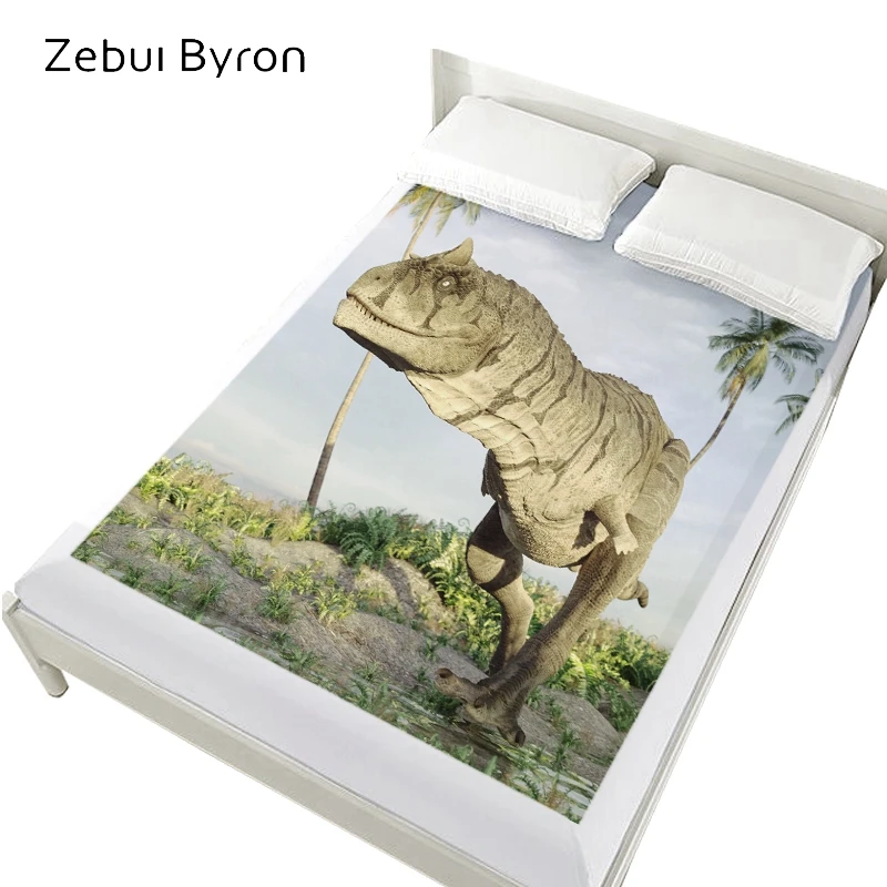 3D простыни на резинке кровати мультфильм матрас Крышка для детей/ребенка.