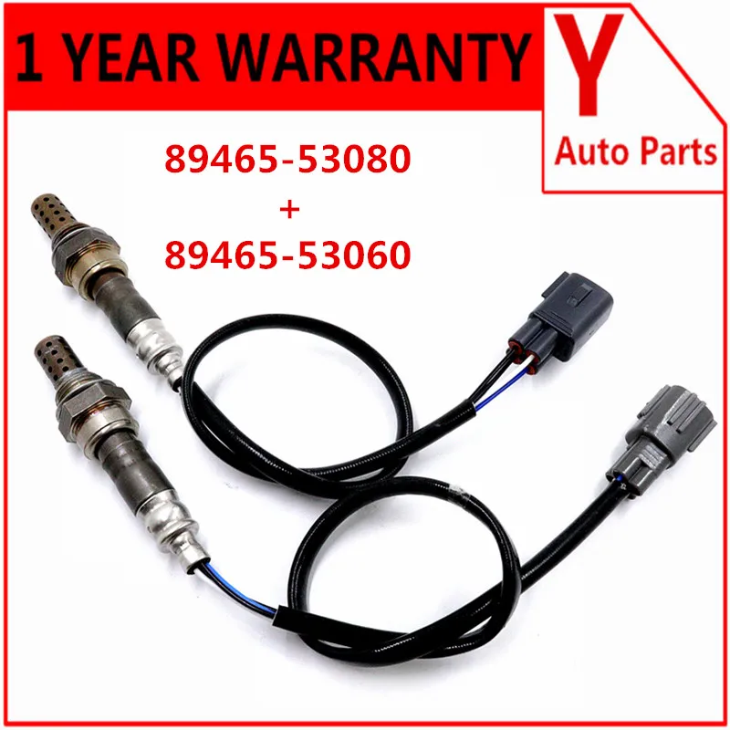 Оригинальный OEM 89465-53080 и 89465-53060 2 шт./компл. Lambda O2 кислородный датчик для 1998-2005 Altezza