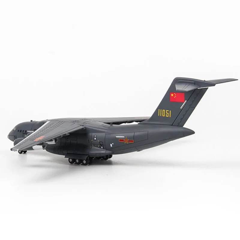 

29cm 1:144 Yun-20 Kunpeng Aircraft Model Alloy Metal Transport Aircraft Aviation Model Gift Collection