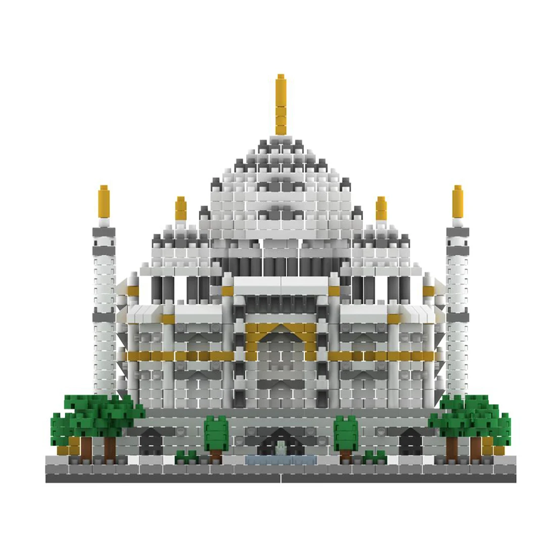 

YZ068 2169Pcs World Famous Architecture Model Diamond Blocks Bricks Building Toy(Not compatible with small particle blocks)