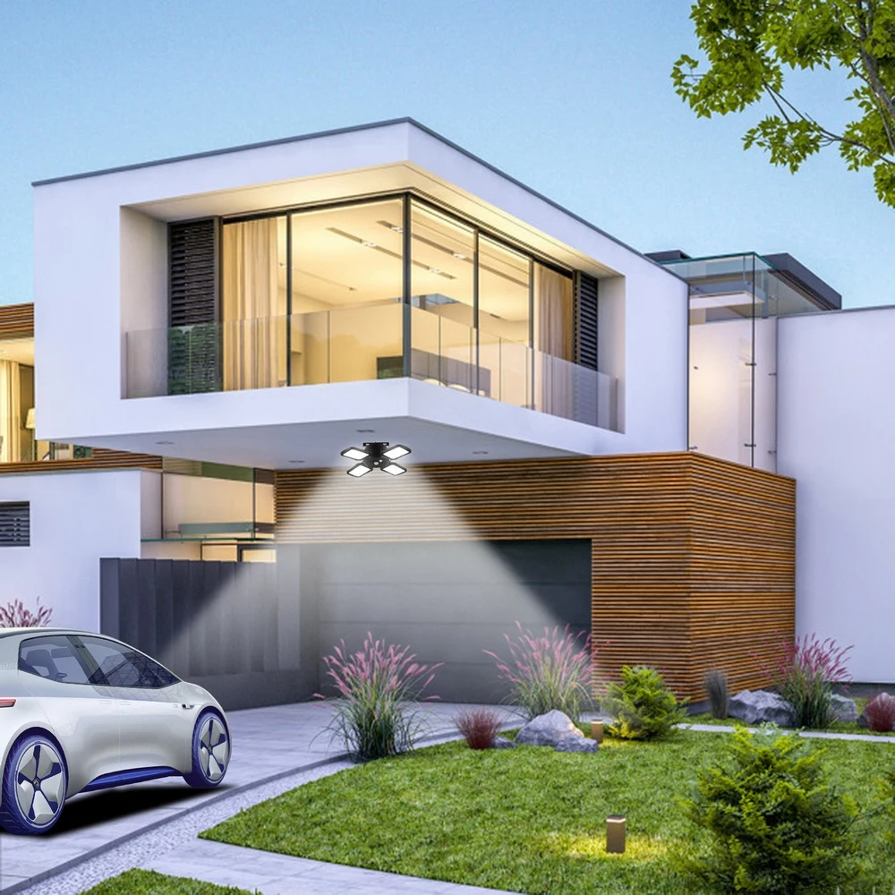 

Newest 128 Led Solar Lights Adjustable 4 Lamp Heads Solar Lamp with Remote Control Waterproof Indoor Outdoor Garden Garage Lamps