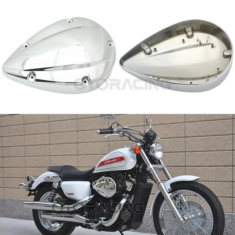 

Motorcycle ABS Plastic Air Filters Cover Protector For Honda Shadow Ace VT 400 750 C Aero VT750 2004-2012 2008 2009 2010 2011