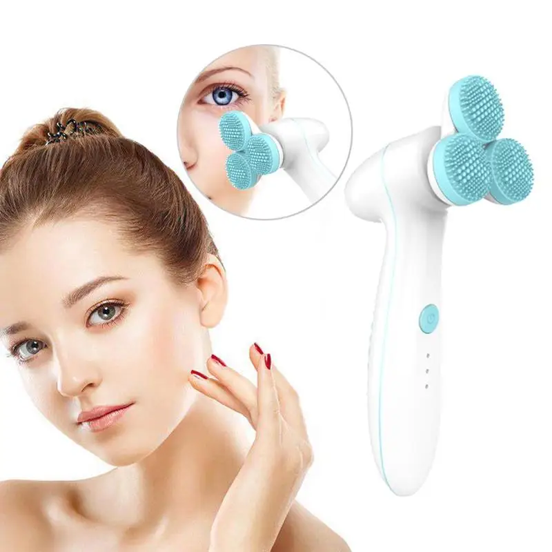 

Electric Cleaning Instrument Face Washing Cleaning Pore Cleaner Body Cleaning Massage Beauty Instrument Washing Massage Instrume