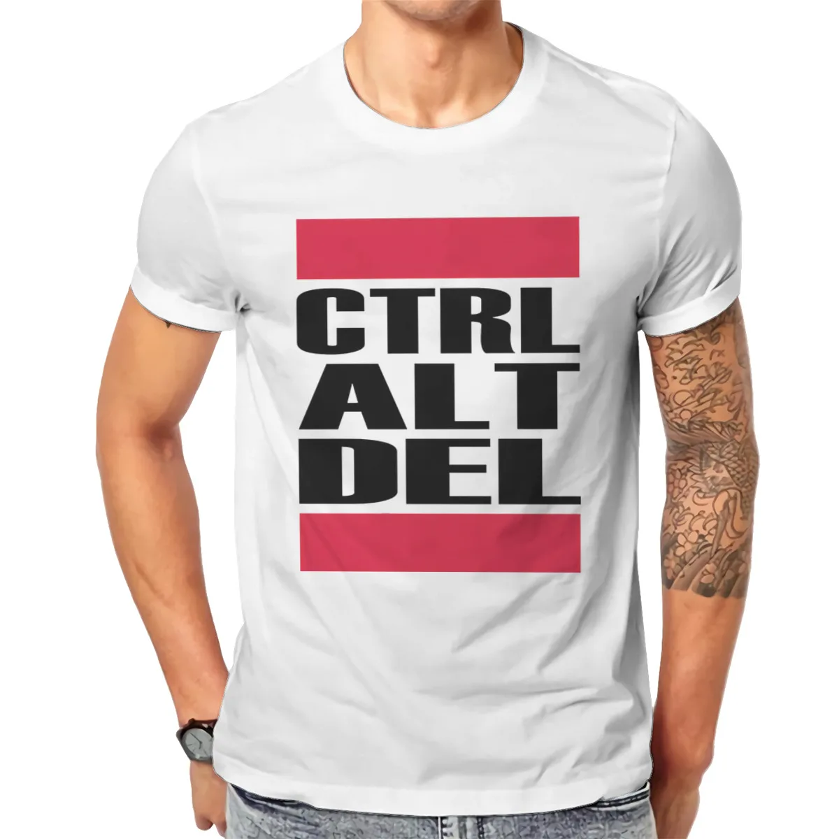 

Футболка ALT CTRL DEL Мужская, летняя футболка