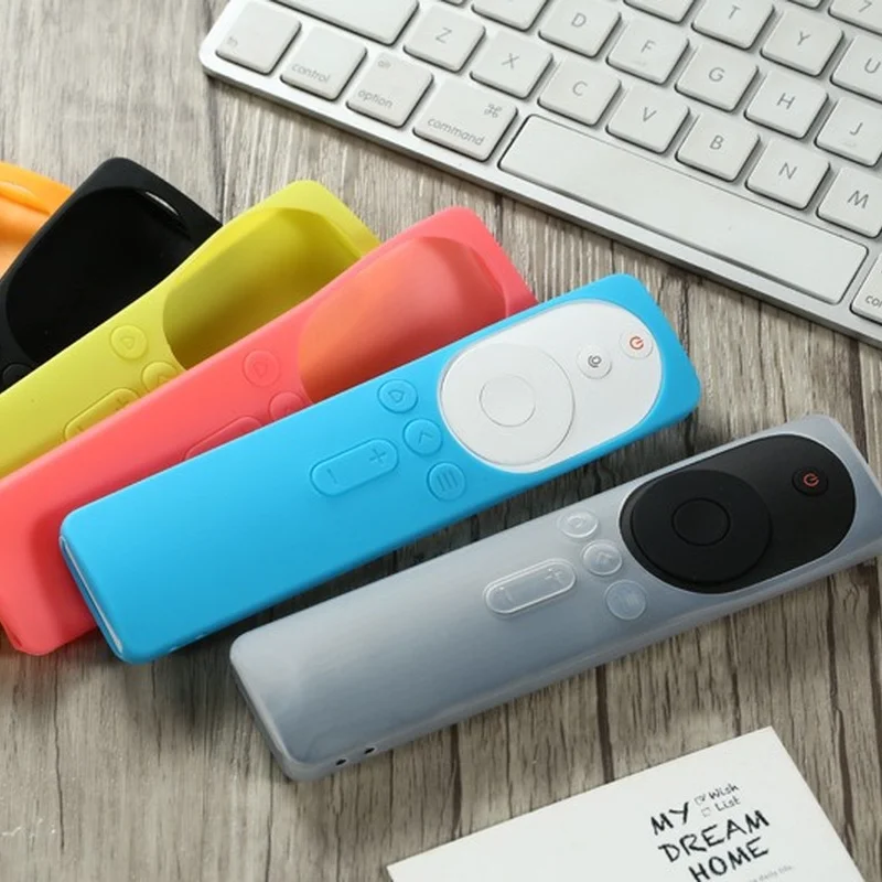

1pc Remote Control Silicone Protective Cover for Xiaomi Wireless Infrared Universal4A4C TV Remote Control Case Protector