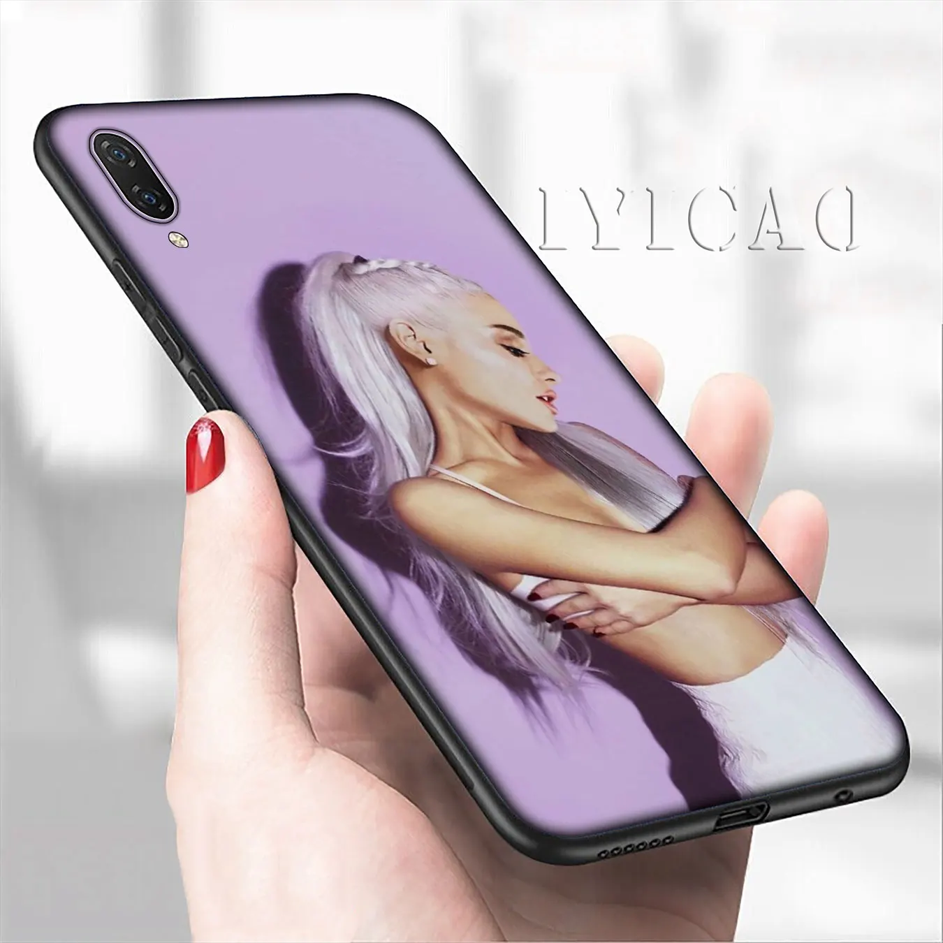 IYICAO Ариана Гранде певицы мягкий чехол для телефона Xiaomi mi 9 9T A3 PRO CC9 CC9E 8 A2 Lite A1 6 6X 5X f1