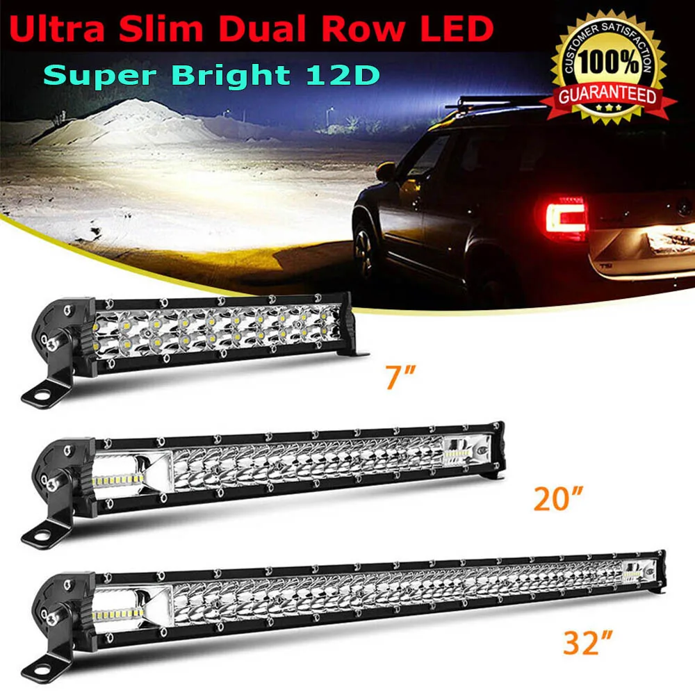 Супертонсветодиодный светодиодсветильник панель 12D 8 дюймов 13 20 32 дюйма