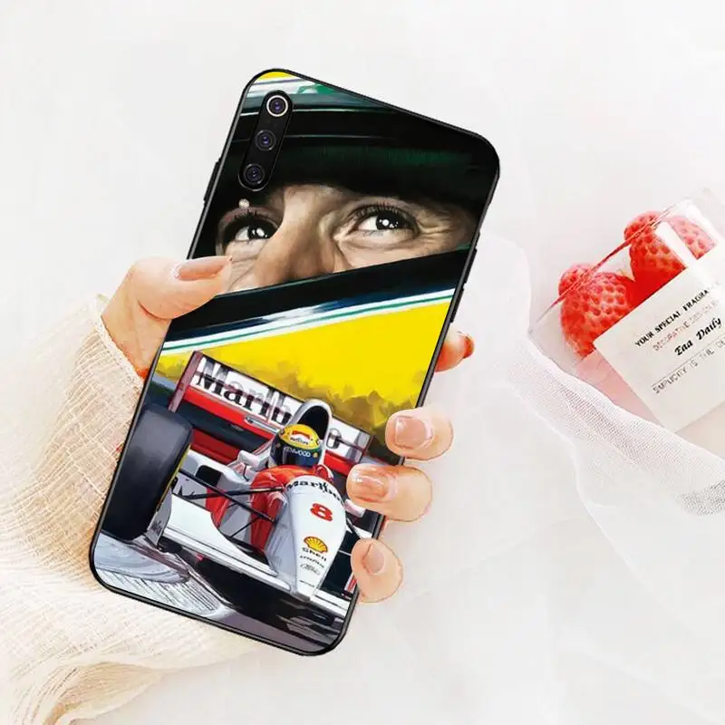 Мягкий силиконовый чехол для телефона из ТПУ PENGHUWAN Racing Ayrton Senna Xiaomi Mi10 10Pro 10 lite Mi9 9SE