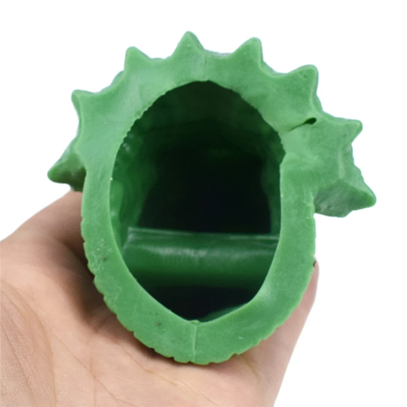 

Triceratops model Hand Puppets for kid Role Play mini Realistic Dinosaur Hand Puppets Finger Glove children hand Toys A40