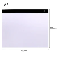 a3 tracing copy board drawing tablet led light box graphic digital tablet art painting writing pad led drawing board a340x33cm