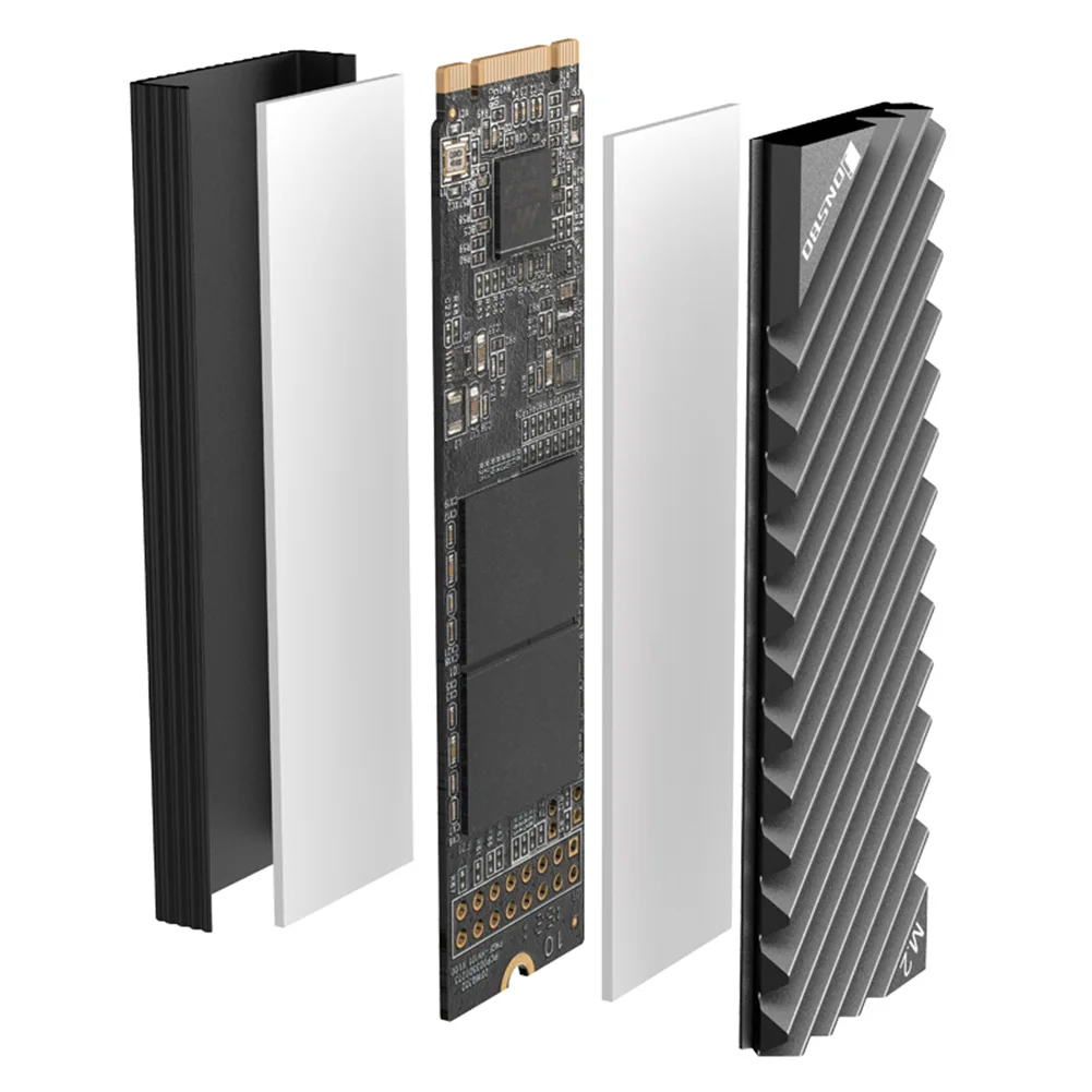 M.2-3-радиатор Jonsbo для M.2 2280 NGFF NVME PCI-E | Компьютеры и офис