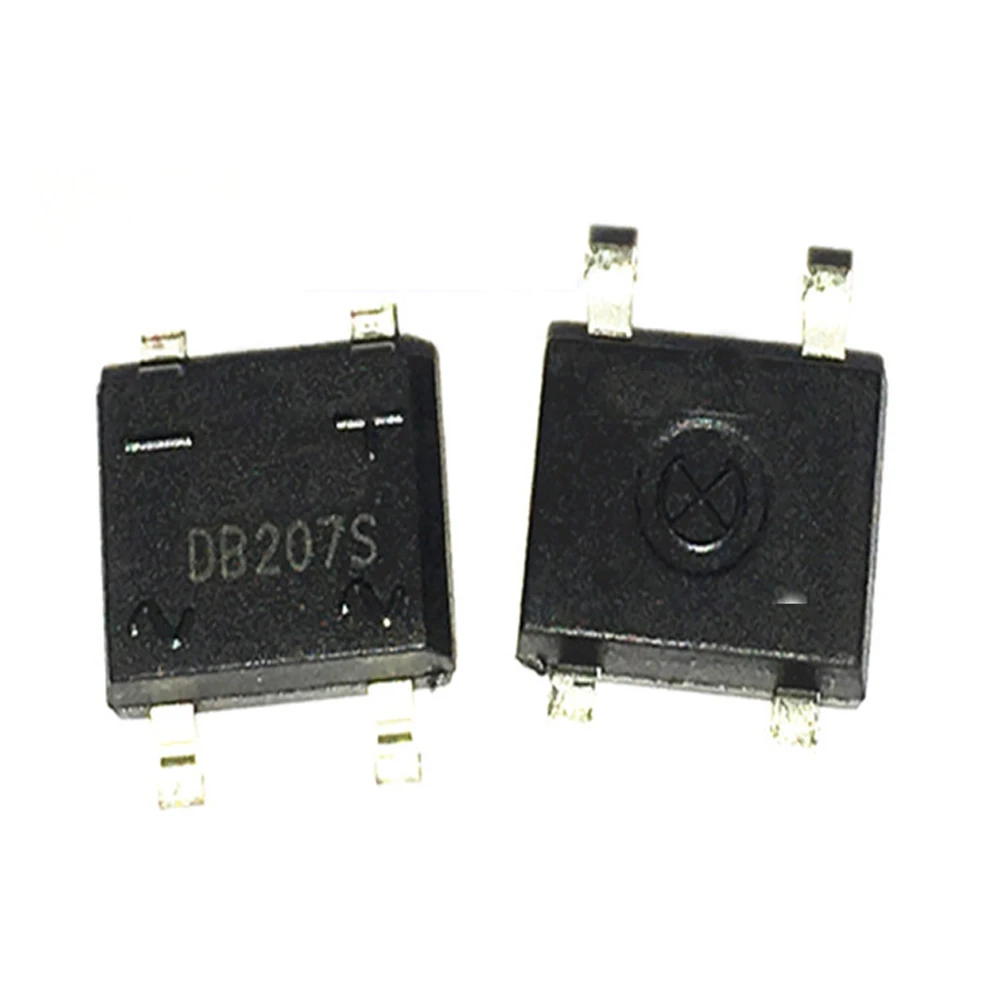 

10 шт. DB207S DB207 SOP4 SOP SMD новый оригинальный