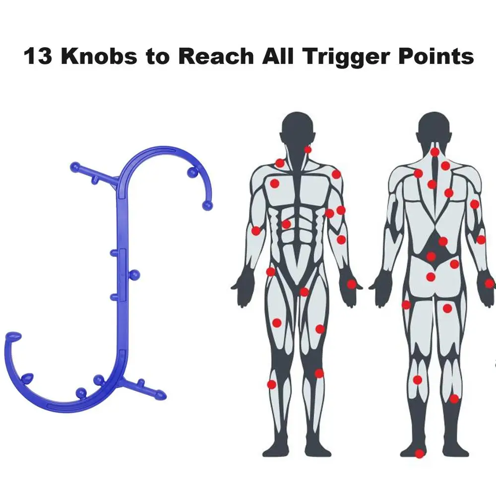 Массажер для спины и шеи точки триггера фибромиалгия облегчение боли мышечный