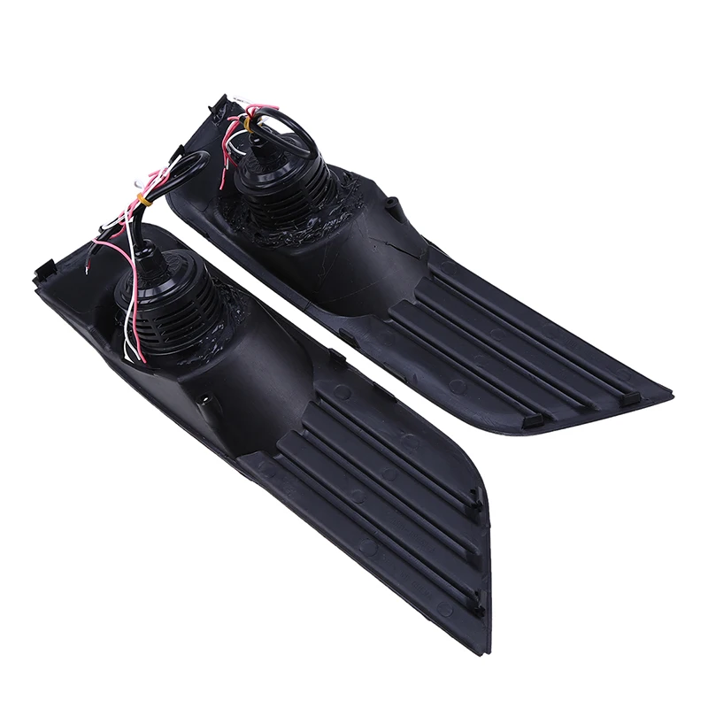 POSSBAY светодиодный Ангельские глазки DRL Белый туман светильник s лампы дневного