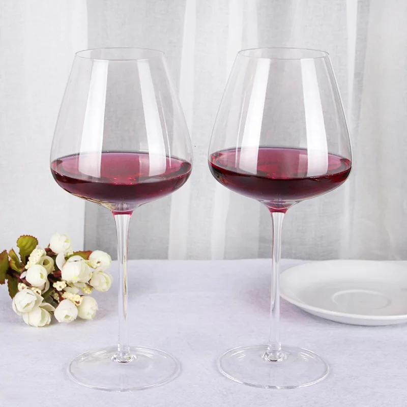 Оригинальность прозрачная стеклянная чашка для вина классический европейский