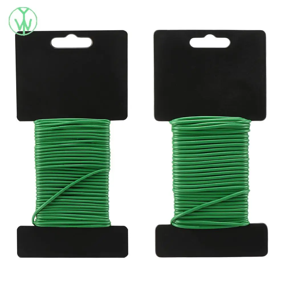 

2/2.5mm Green Plant Wire Durable Flexible Plant Home Soft Wire Tie Garden Plant Ties Heavy Duty For Plants Soft Wire Tie
