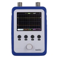 2 channel touch screen handheld digital oscilloscope dds function generator y t display wave2 1200mah battery